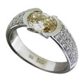 Кольцо с бриллиантами, Золото 750