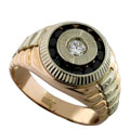 Кольцо с бриллиантами, Золото 585